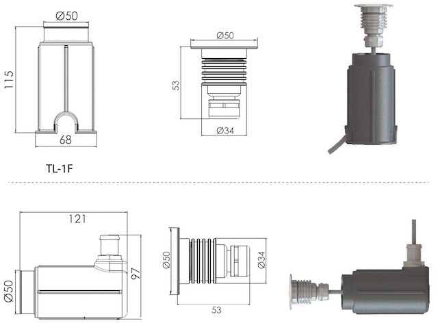Terralux dimensions